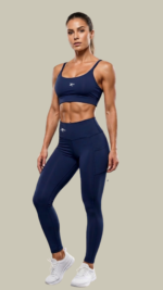 Conjunto Fitness Fênix Gym - Azul Marinho
