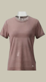 T-shirt em Tulle Fênix Gym - Rosa Blush