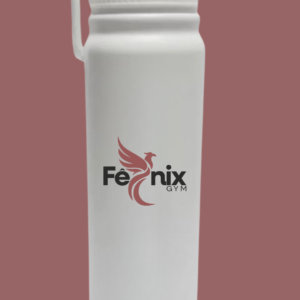 Garrafa Squeeze Térmica Fênix Gym – Branca (800 ml)