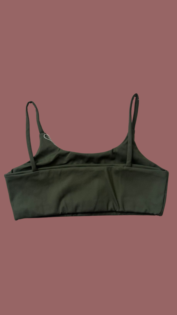 Top Fitness Alcinha Fênix Gym – Verde Militar - Imagem 2