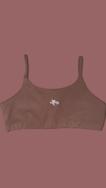 Top Fitness Alcinha Fênix Gym – Marron