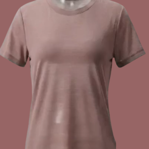 T-shirt em Tulle Fênix Gym - Rosa Blush