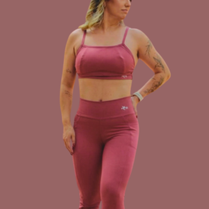 Conjunto Fitness  Fênix Gym - Rosa Blush