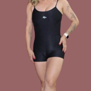 Macaquinho Fitness Wonder Fênix Gym – Black Shine