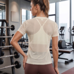 T-shirt em Tulle Fênix Gym - Off White - Imagem 3