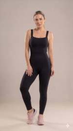 Macacão Fitness Wonder Preto - Imagem 3
