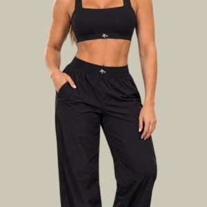 Conjunto Open Feminino – Top Decote Quadrado + Calça Wide Leg | Fênix Gym